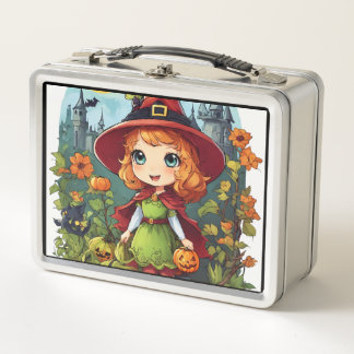 "Fresh food, fresh style" Metal Lunch Box