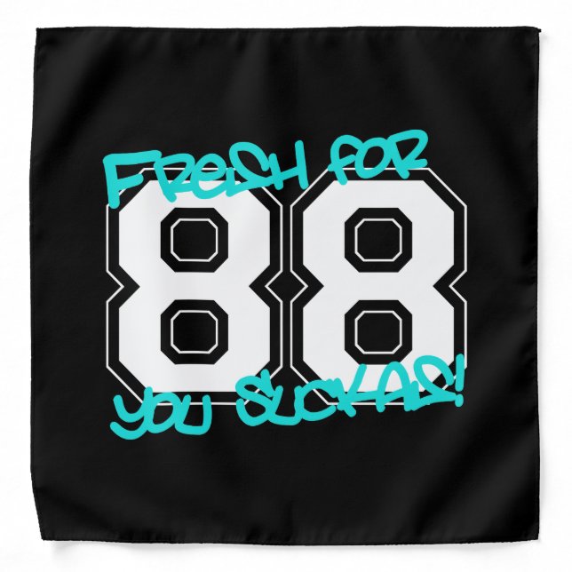 Fresh for '88 bandana (Front)