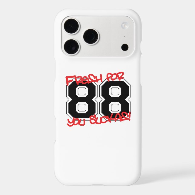 Fresh for '88 iphone case (Back)