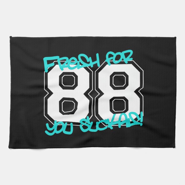 Fresh for '88 kitchen towel (Horizontal)