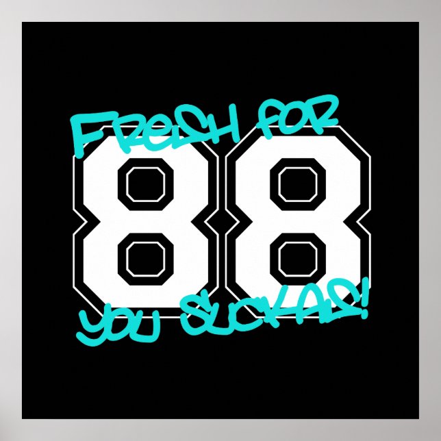 Fresh for '88 poster (Front)
