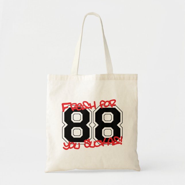 Fresh for '88 tote bag (Front)