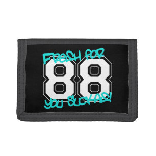 Fresh for '88 tri-fold wallet