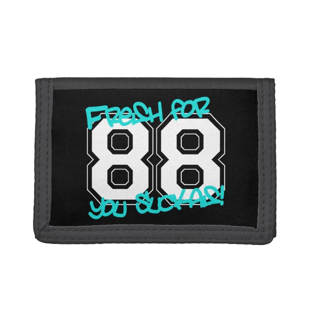 Fresh for '88 trifold wallet (Front)