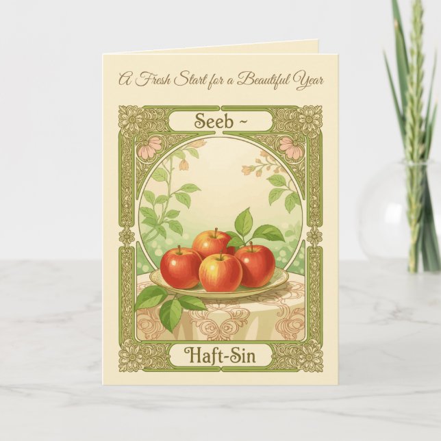 Fresh Fortune The Symbolism of Seeb Card (Front)