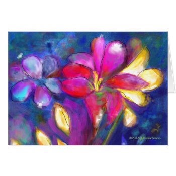 Fresh Freesia Bouquet by Julier at Zazzle