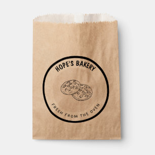 Fresh from oven favor bag