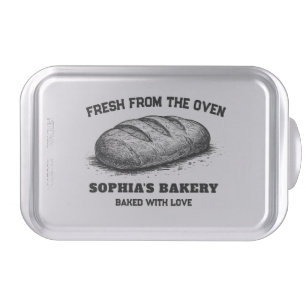 Fresh From the Oven Personalized Bakery Bread Cake Pan