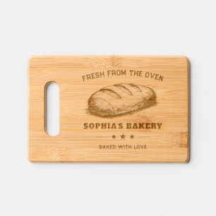 Fresh From the Oven Personalized Bakery Bread Engraved Cutting Board
