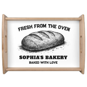 Fresh From the Oven Personalized Bakery Bread Serving Tray