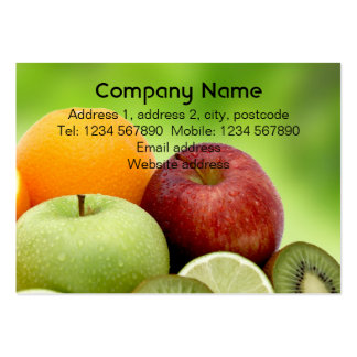 Fresh Fruit Business Cards & Templates | Zazzle