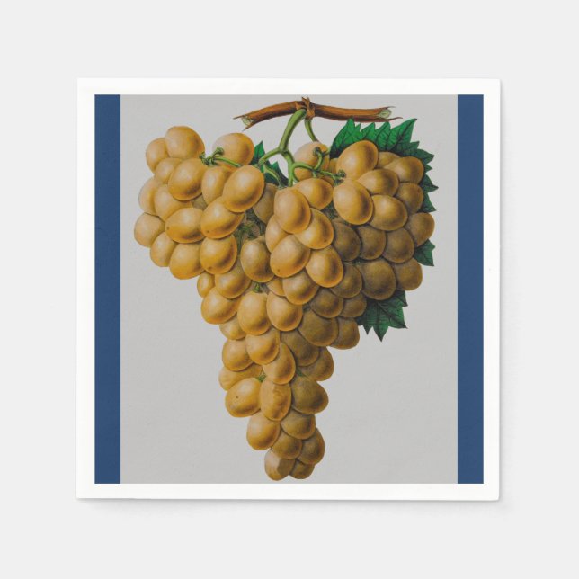 Fresh Fruit - Golden Vine Grapes Napkins (Front)