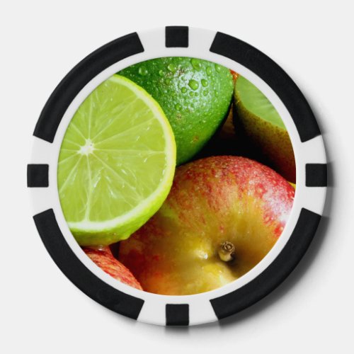 Fresh Fruit Poker Chips