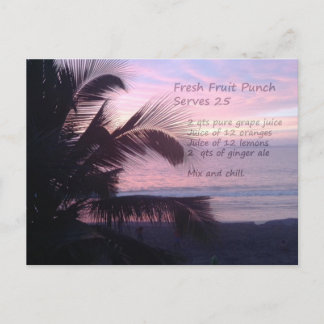 Fresh Fruit Punch Postcard
