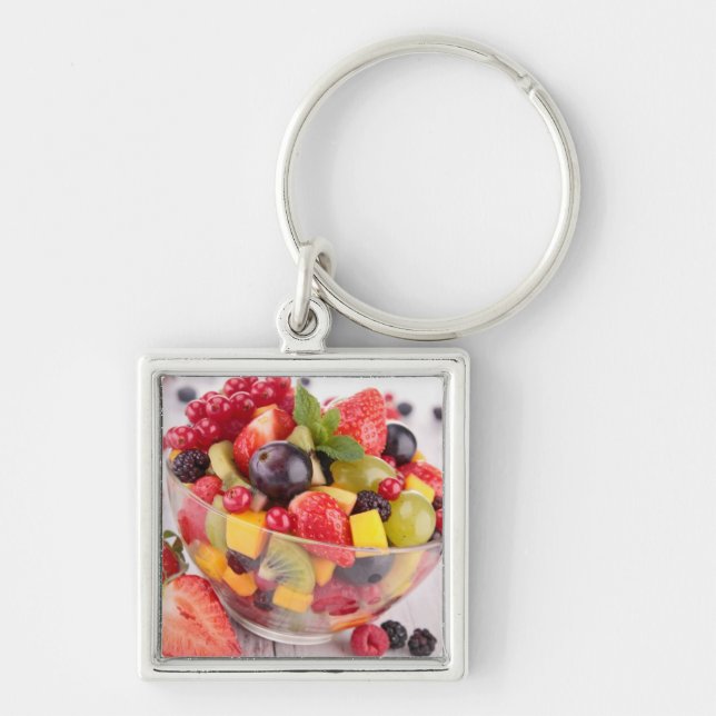 Fresh fruit salad keychain (Front)