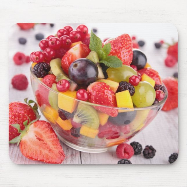 Fresh fruit salad mouse pad (Front)