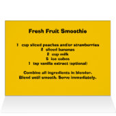 Fresh Fruit Smoothie Cards (Inside Horizontal (Top))