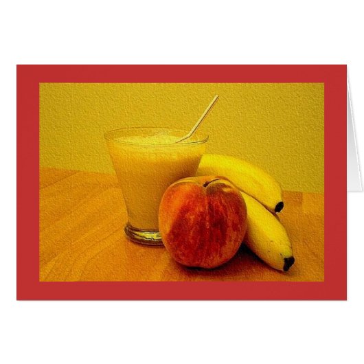 Fresh Fruit Smoothie Cards (Front Horizontal)