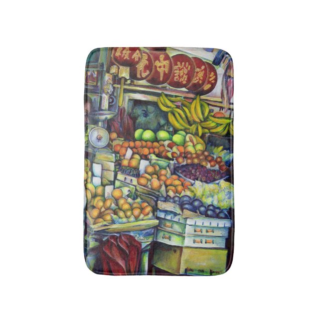 Fresh Fruit with Francis Bath Mat (Front Vertical)
