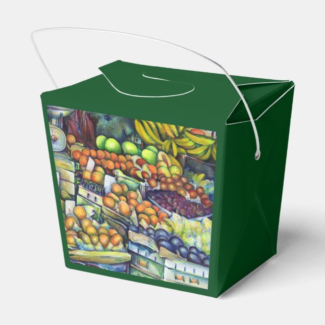 Fresh Fruit with Francis Favor Boxes (Back Side)