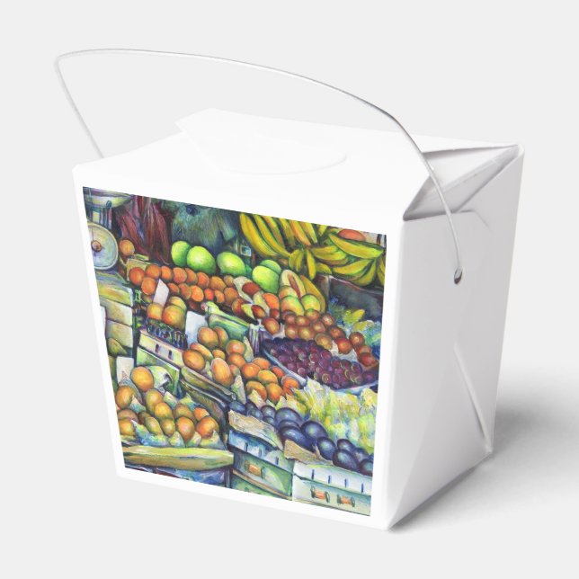 Fresh Fruit with Francis Favor Boxes (Back Side)