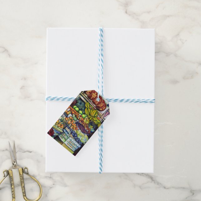 Fresh Fruit with Francis Gift Tags (With Twine)
