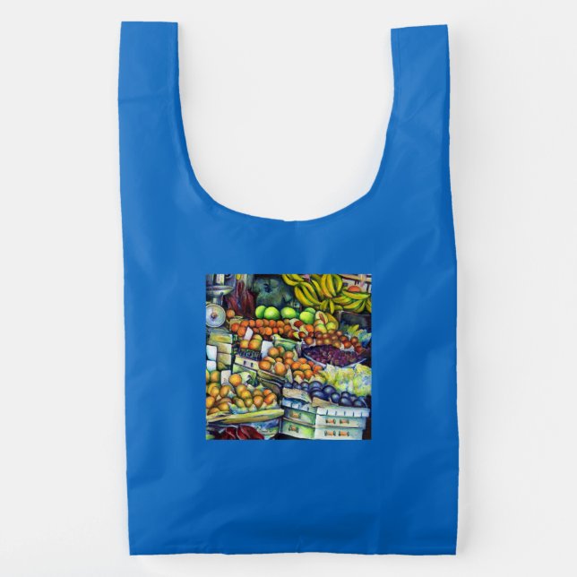 Fresh Fruit with Francis Reusable Bag (Back)