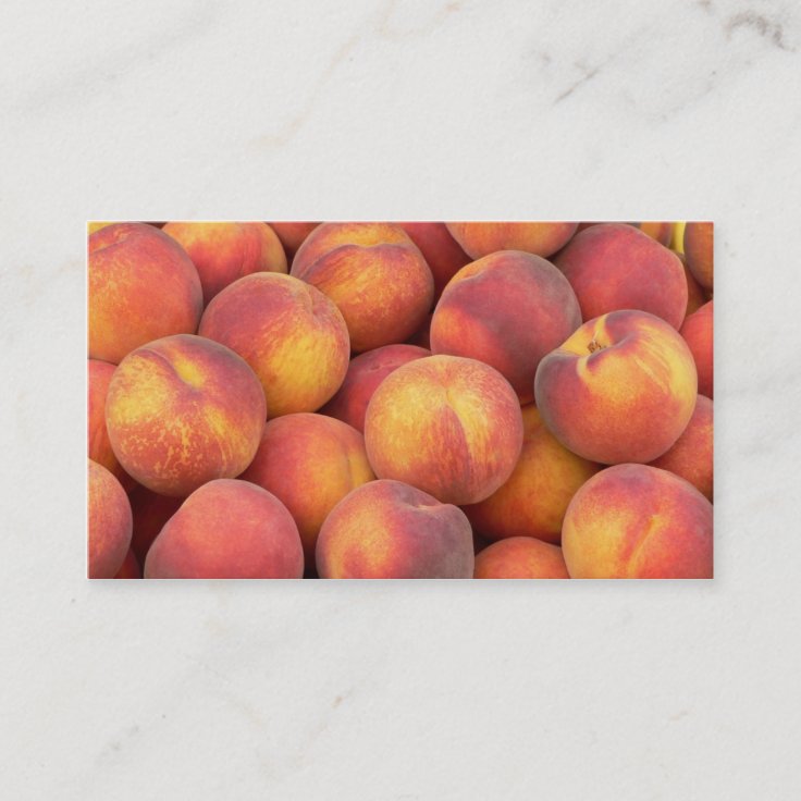 Fresh Fruits Business Card Zazzle