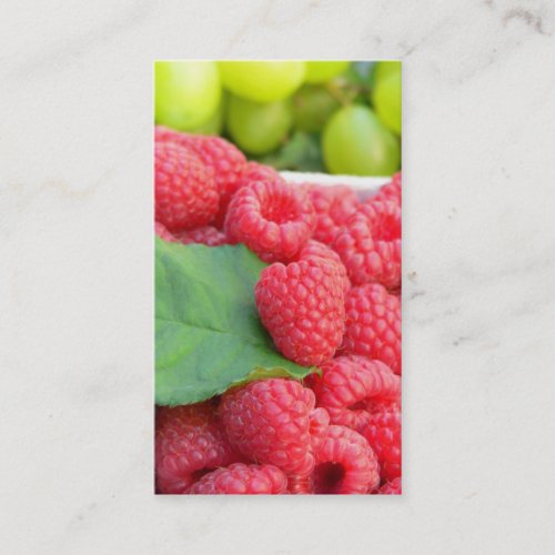 Fresh Fruits Business Card