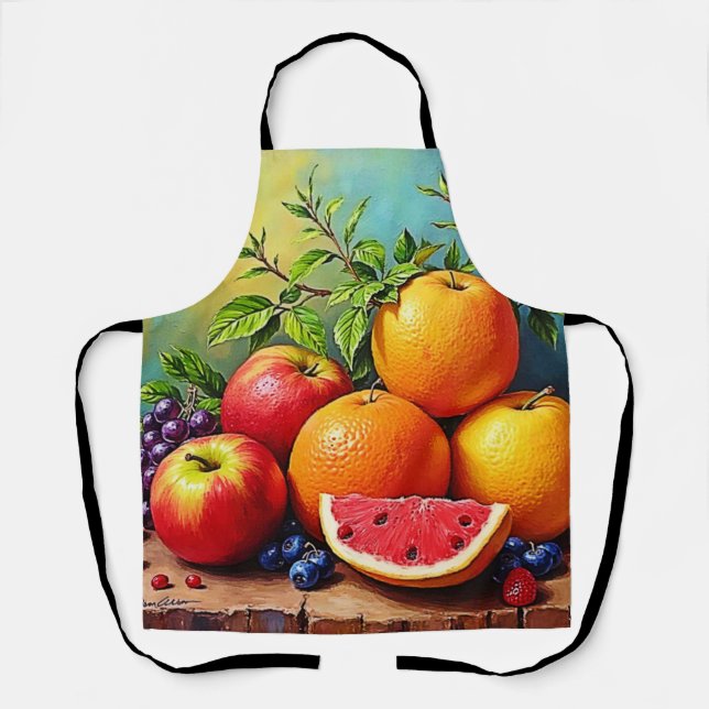 Fresh Fruits in a Perfect Mix Design Apron (Front)
