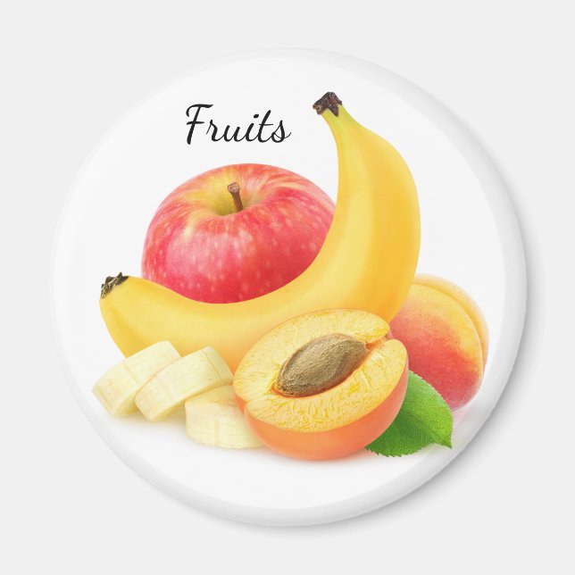 Fresh fruits magnet (Front)