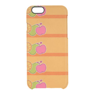 Fresh Fruits Orange Clear iPhone 6/6S Case