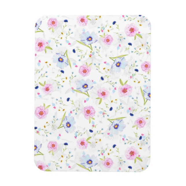 Fresh Garden Flowers Magnet (Vertical)