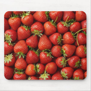 Fresh Garden Strawberry Mouse Pad