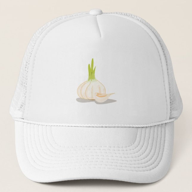 Fresh Garlic Trucker Hat (Front)