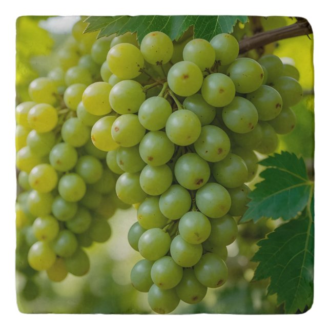 fresh green grapes trivet (Front)