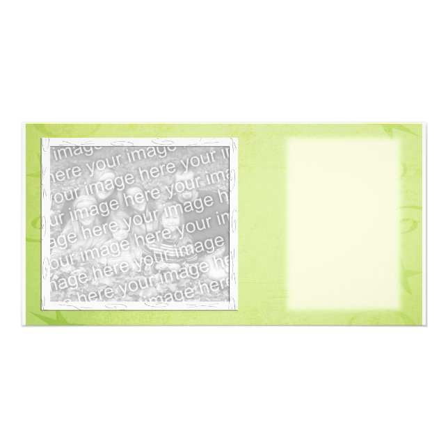 Fresh Green Photo Template (Front)