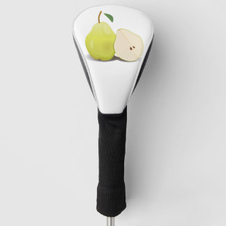 Fresh Green Skinned Pear Golf Head Cover