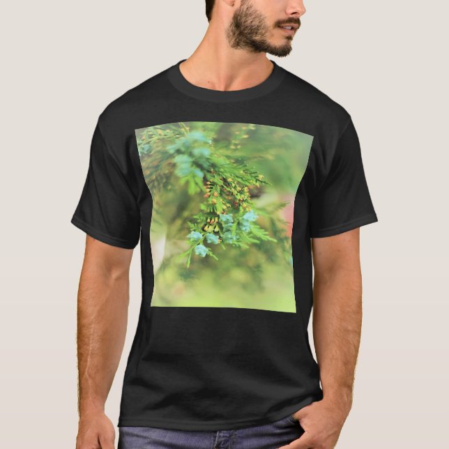Fresh Greenery And Plant Life- Pine Tree Plants Bo T-Shirt (Front)