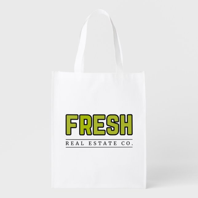 FRESH Grocery Bag (Logo front only) (Front)