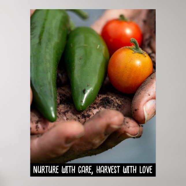  Fresh Harvest - The Essence of Nature’s Bounty Poster (Front)