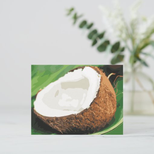 Fresh Hawaiian Coconuts Postcard Zazzle