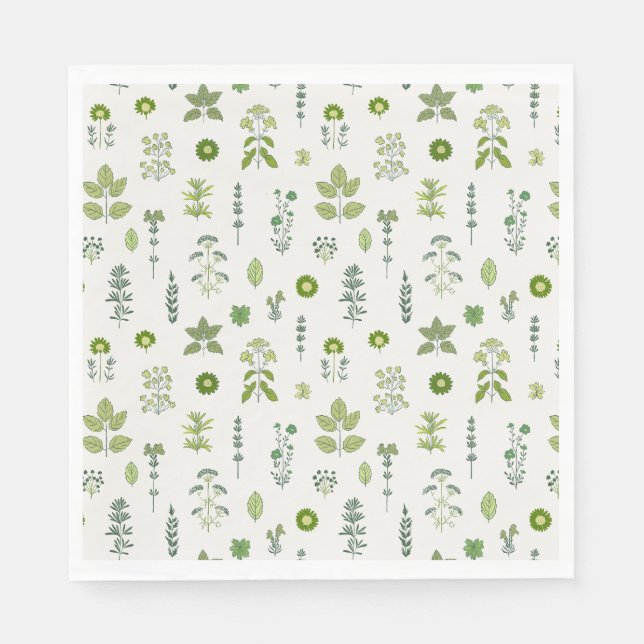 Fresh Herbs Napkins (Front)