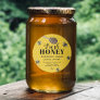 Fresh Honey Jar Labels | Honeybee