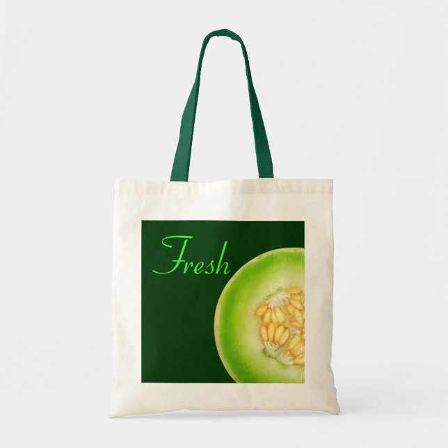 Fresh Honeydew Melon Tote Bag (Front)