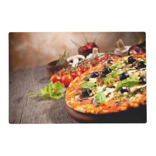 Fresh Italian pizza Placemat