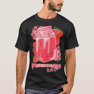 Fresh Japanese Milk  90s Japanese Otaku Style  Str T-Shirt