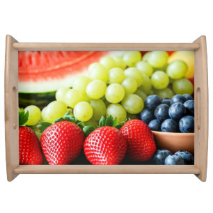 Fresh Juicy Fruits Serving Tray