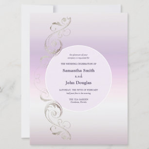 Fresh  Lavender  Invitation