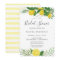 Fresh Lemon Bridal Shower Invitation Card